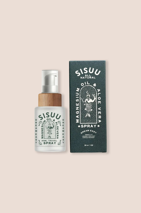 SISUU - Natural MAGNESIUM Oil & ALOE VERA Spray