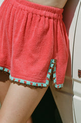 ESTATE SHORT -  COWBOY ROSSO / AZURA