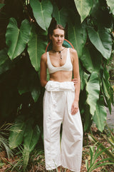 FISHERMAN PANT - BIANCO