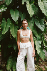 FISHERMAN PANT - BIANCO