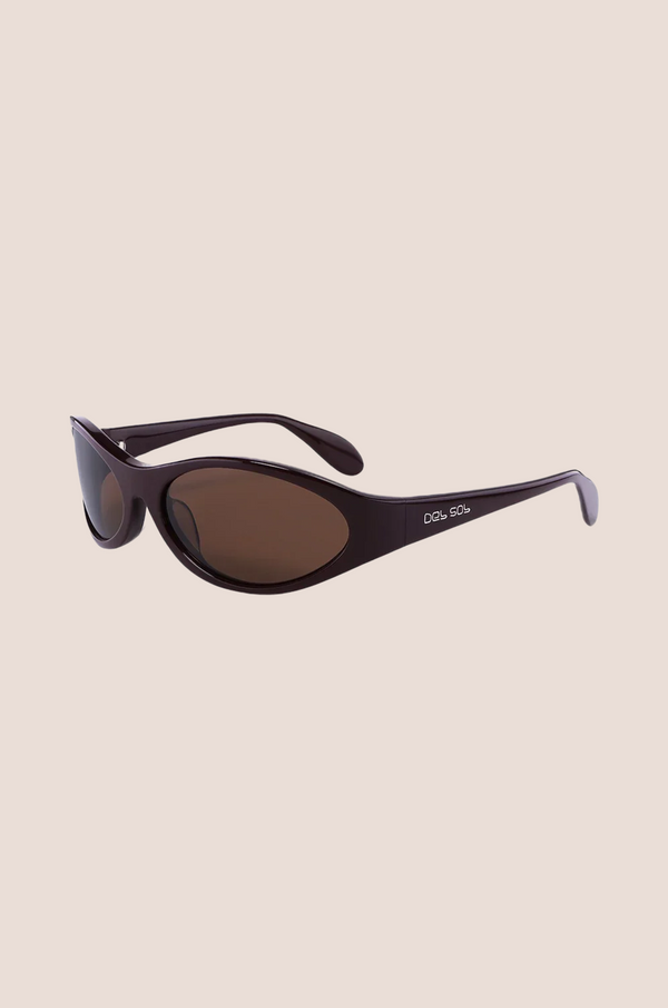 Del Sol ~ POOL Goggles Sunglasses, Choc