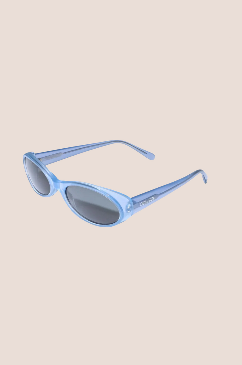 Del Sol ~ Goggles Sunglasses, Ice Blue