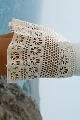 BONITO CROCHET SKIRT - CREAM
