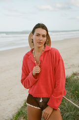 ESTATE PULLOVER - ROSSO