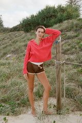 ESTATE PULLOVER - ROSSO
