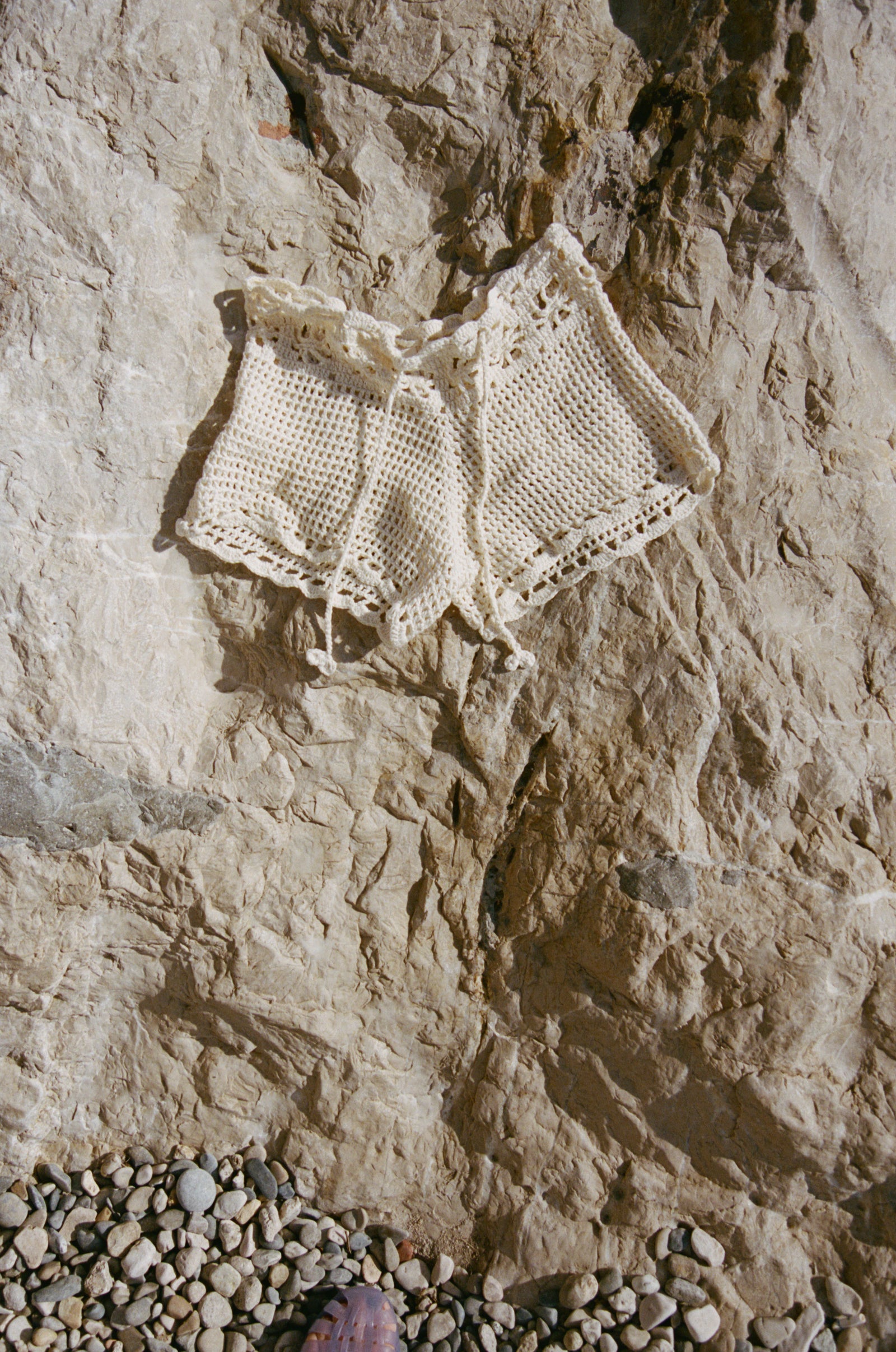 TERRY TOWELLING - LIDO SHORTS - CREAM – TERRY-TOWELLING