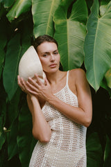 TUFFO DRESS - COWRIE SHELLS