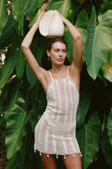 TUFFO DRESS - COWRIE SHELLS