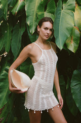 TUFFO DRESS - COWRIE SHELLS