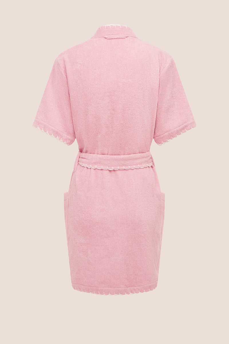 TERRY TOWELLING - ABITO ROBE - ROSSA TERRY-TOWELLING TERRY TOWELLING - ABITO ROBE - ROSSA TERRY-TOWELLING