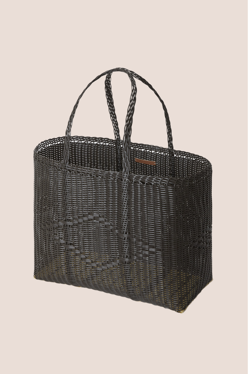 Palorosa ~ Basket Basic Large, Midnight Brown