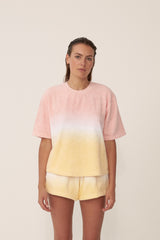 TERRY TEE - WARM HUES