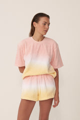 TERRY TEE - WARM HUES
