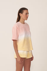 TERRY TEE - WARM HUES