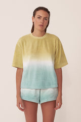 TERRY TEE - COOL HUES
