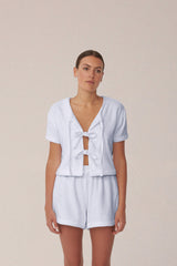 TIE TOP - BLU
