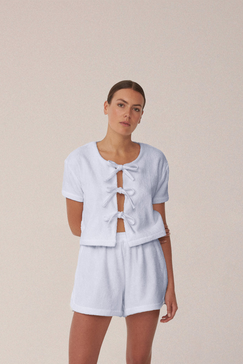 TIE TOP - BLU