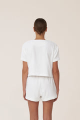TIE TOP - BIANCO