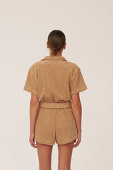 IL PAREO JUMPSUIT - TAN