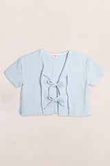 TIE TOP - BLU
