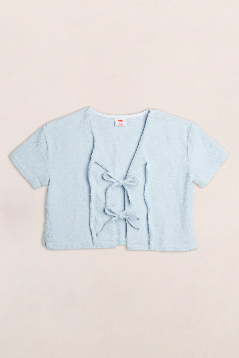 TIE TOP - BLU