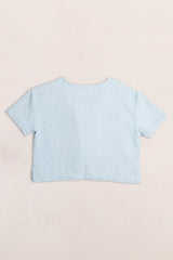 TIE TOP - BLU