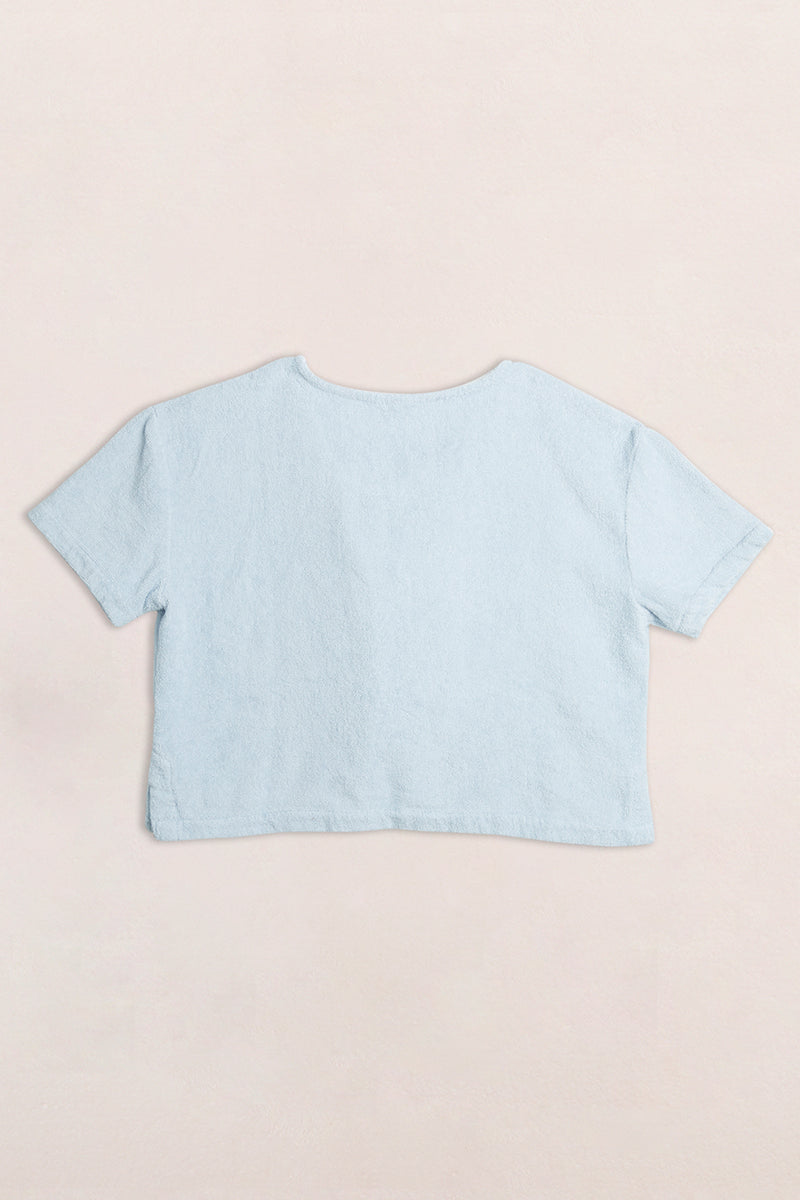 TIE TOP - BLU