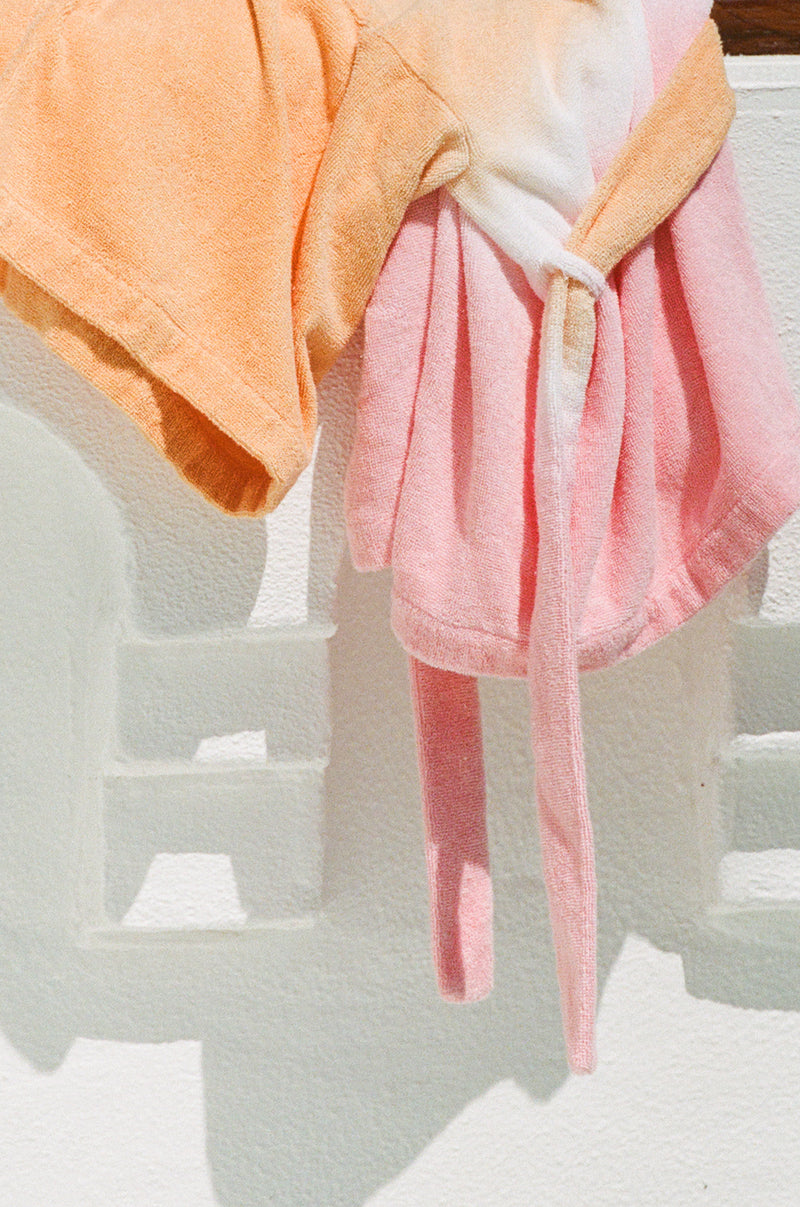 IL PAREO KIMONO - MANDARIN/ROSATA OMBRE