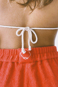 ESTATE SHORT - ROSSO