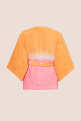 IL PAREO KIMONO - MANDARIN/ROSATA OMBRE
