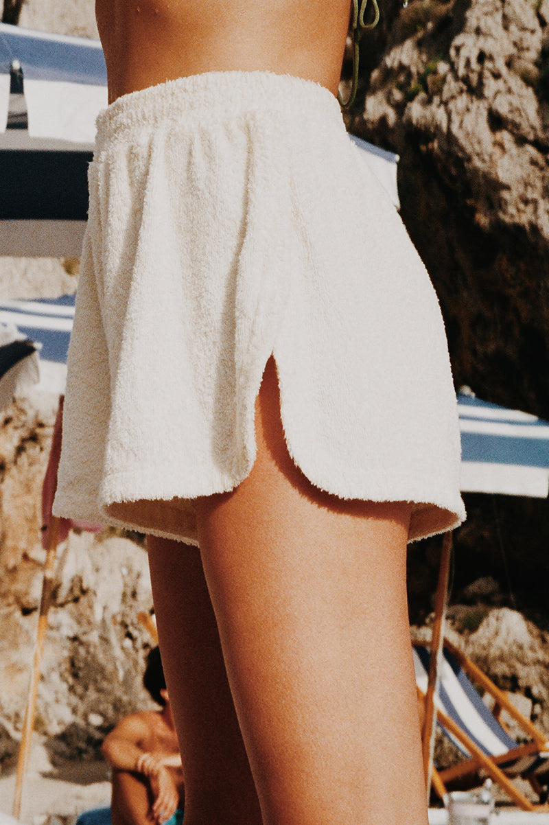 TERRY TOWELLING - CRUISE SHORT - GIALLO TERRY-TOWELLING TERRY TOWELLING - CRUISE SHORT - GIALLO TERRY-TOWELLING